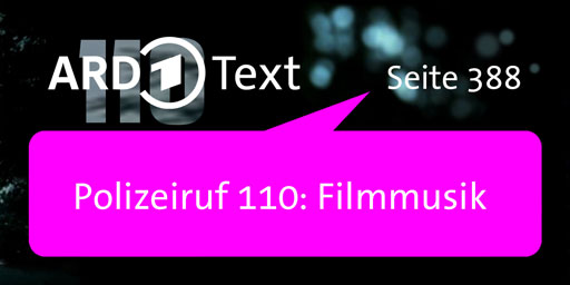 Polizeiruf 110-Filmmusik